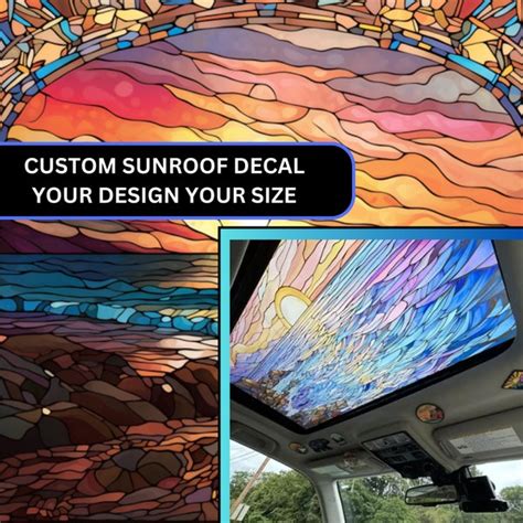 lv sunroof decal|Sunroof Vinyl Decal .